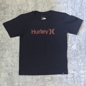 NWT Hurley Black Logo T-Shirt Size 4T
